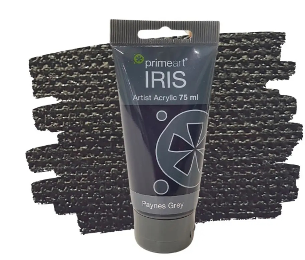 Iris Acrylic Paint – 75ml, Payne's Grey