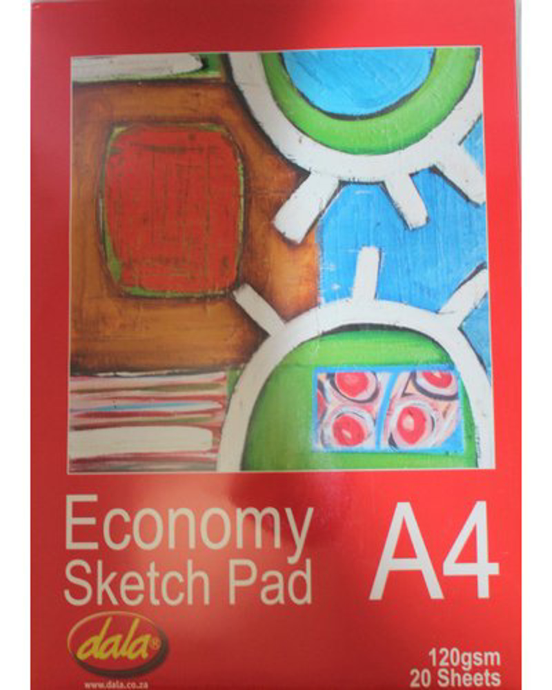 A4 ECONO SKETCH PAD 120g 20 SHEETS