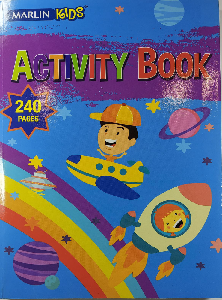Kids Activity Colouring Book – 240 Pages