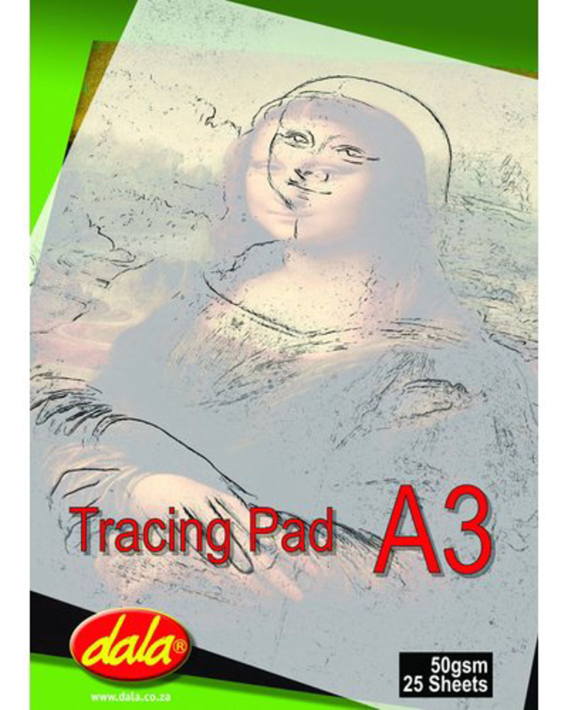 A3 Tracing Pad – 50gsm, 25 Sheets