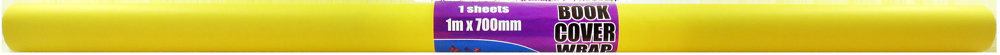 Paper Book Cover Wrap – 1m x 700mm, Yellow