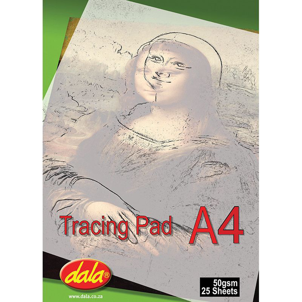 A4 Tracing Pad – 50gsm, 25 Sheets