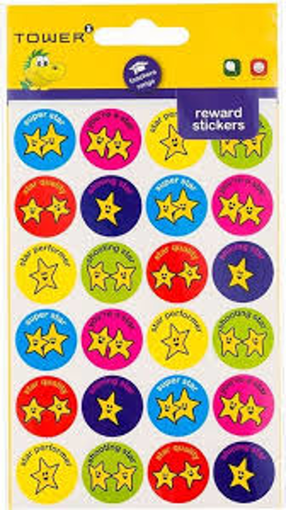 Tower Dancing Stars Reward Stickers