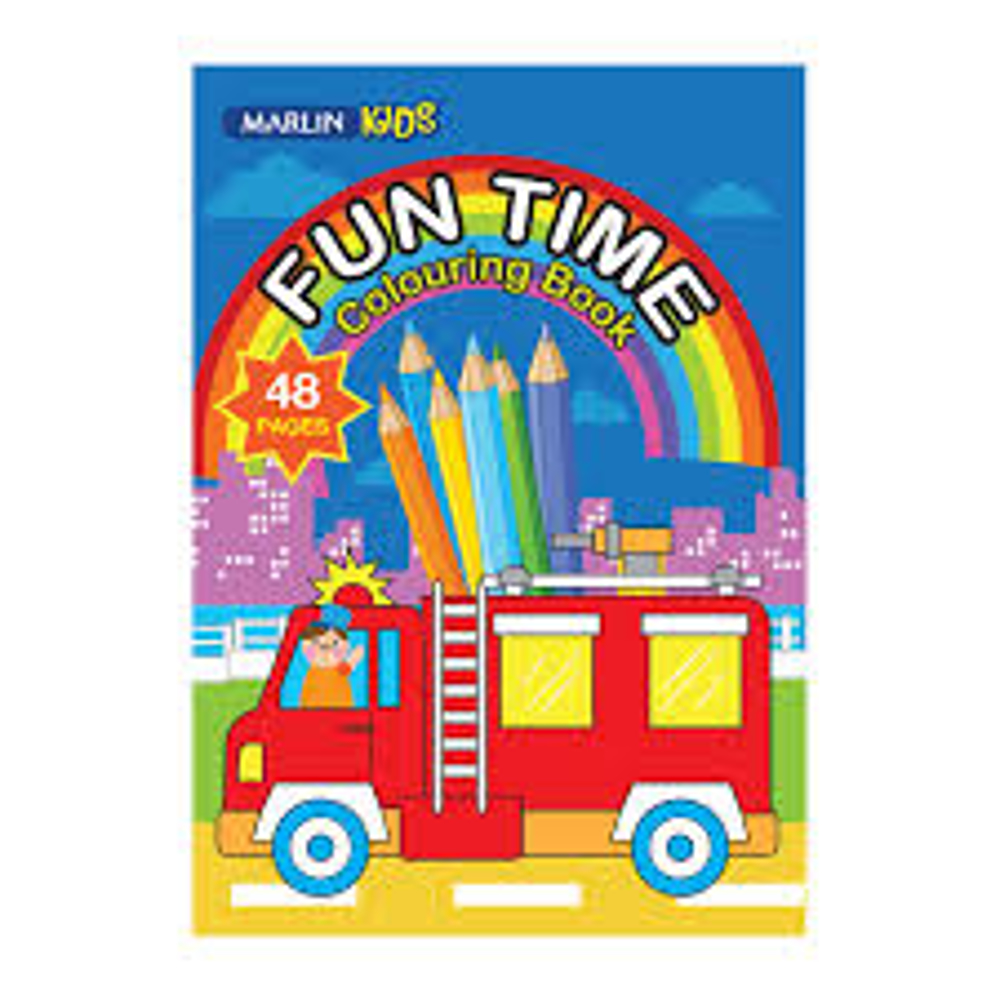Marlin Kids Fun Time Colouring Book – 48 Pages