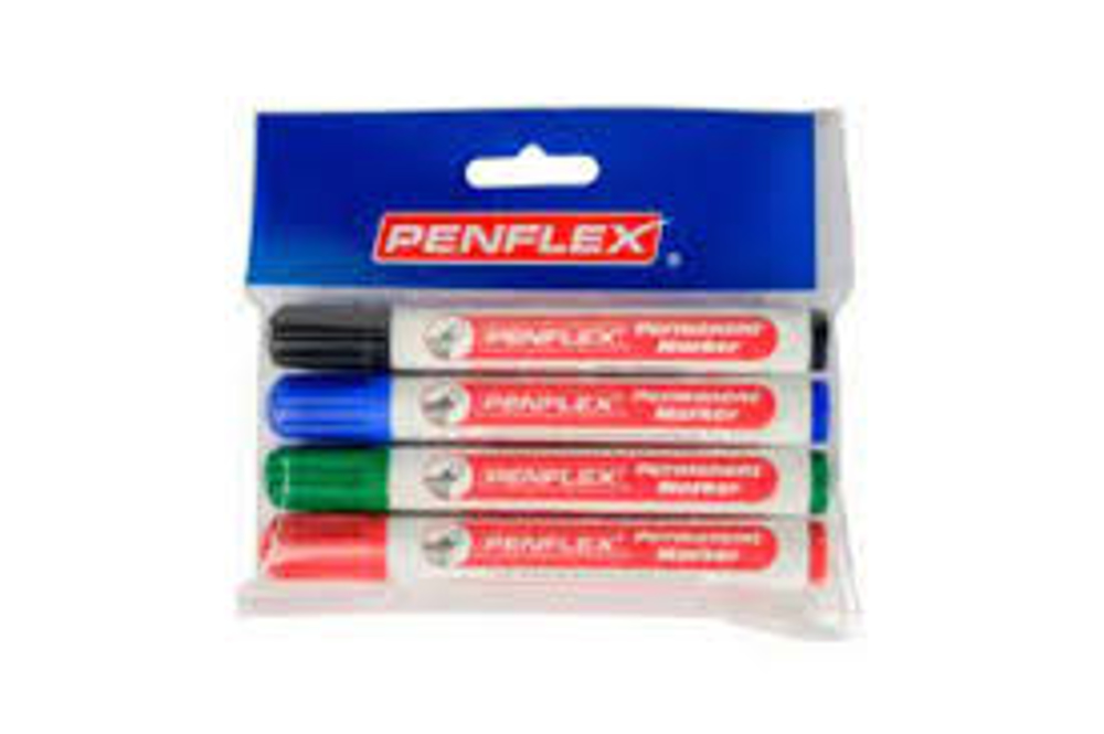 Penflex PM15 Marker Pack 4 Assorted