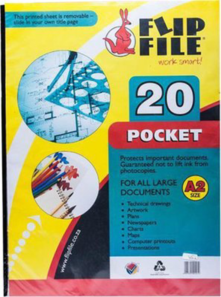 KANGAROO FLIP FILE A2 20 Pocket