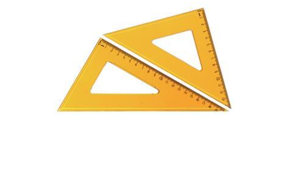 ARK Set Square – 21cm, 45°