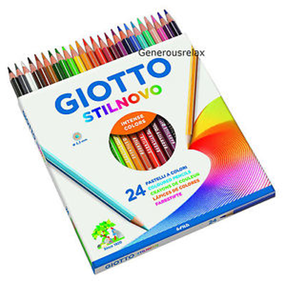 Giotto Stilnovo Colouring Pencils – Box of 24