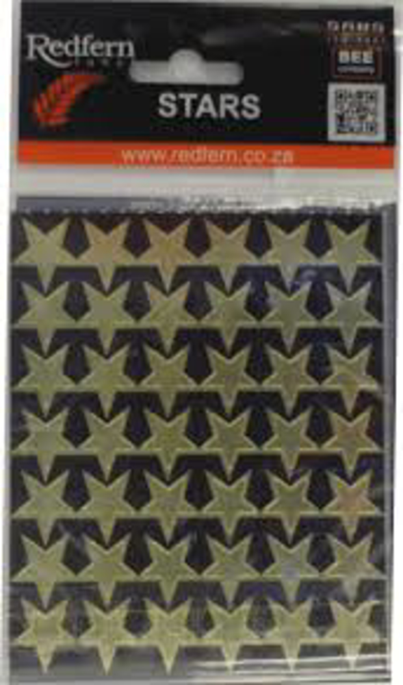 Redfern Gold Star Stickers – 168 Pack