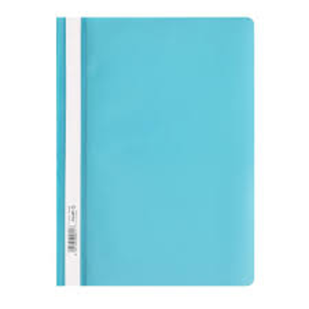 Bantex Economy A4 PP Quotation Folder – Turquoise