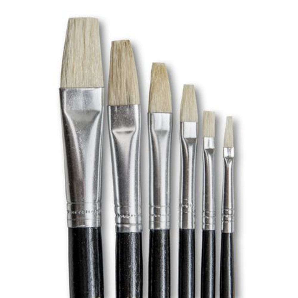 577 FLAT BRUSH SET OF 6