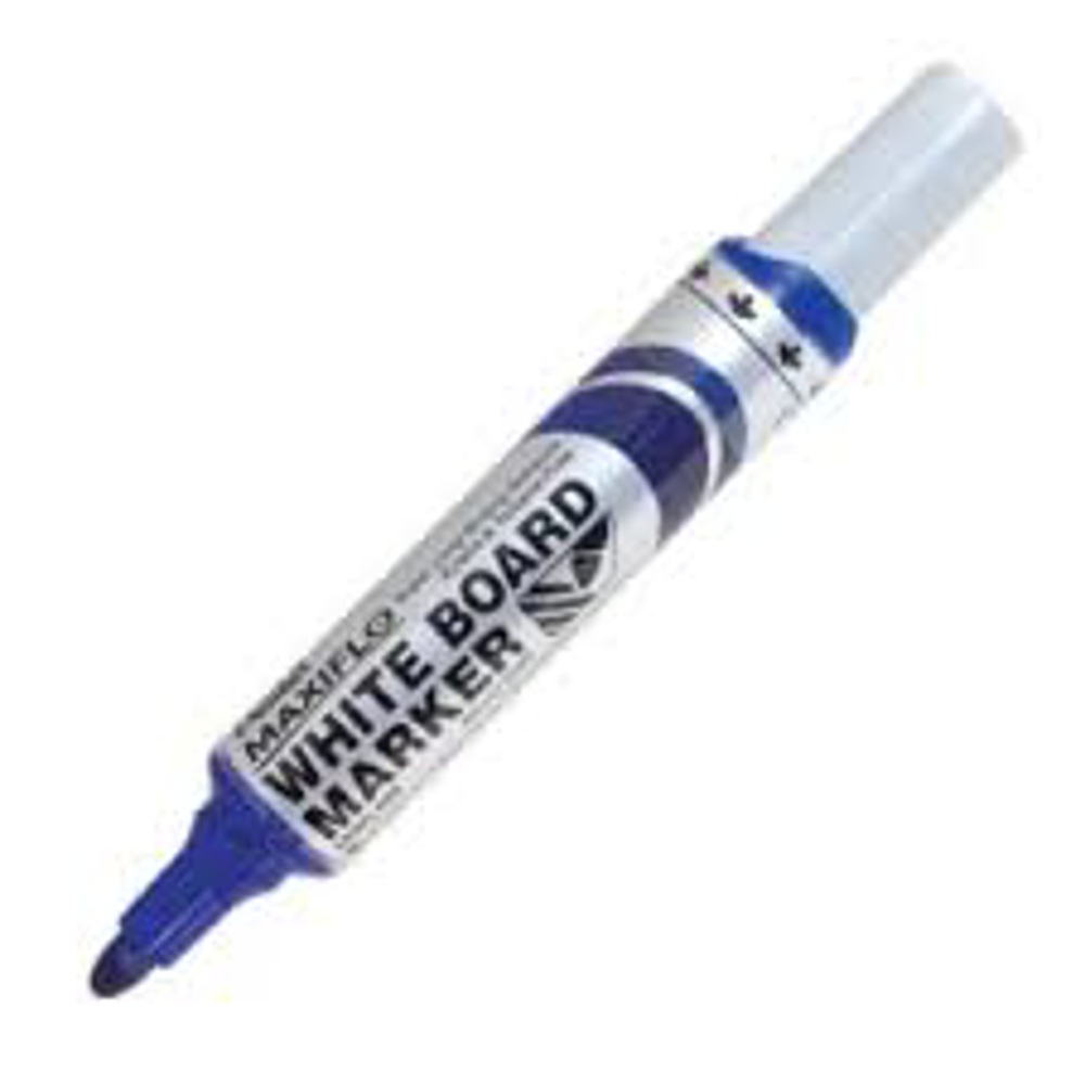 Pentel Maxiflo MWL5S Bullet Whiteboard Marker – Blue