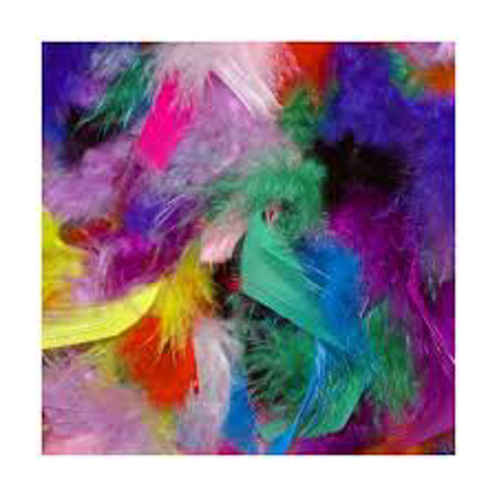 FEATHERS MIXED 15cm 20 Pieces