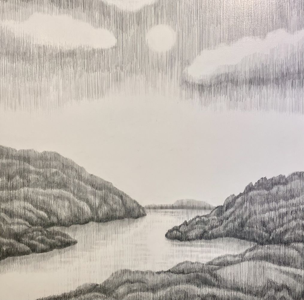 Sand T. Kalloch; My Real World; Graphite on Panel; Winner of the Grumbacher Award of Distinction for Excellence in Any Medium