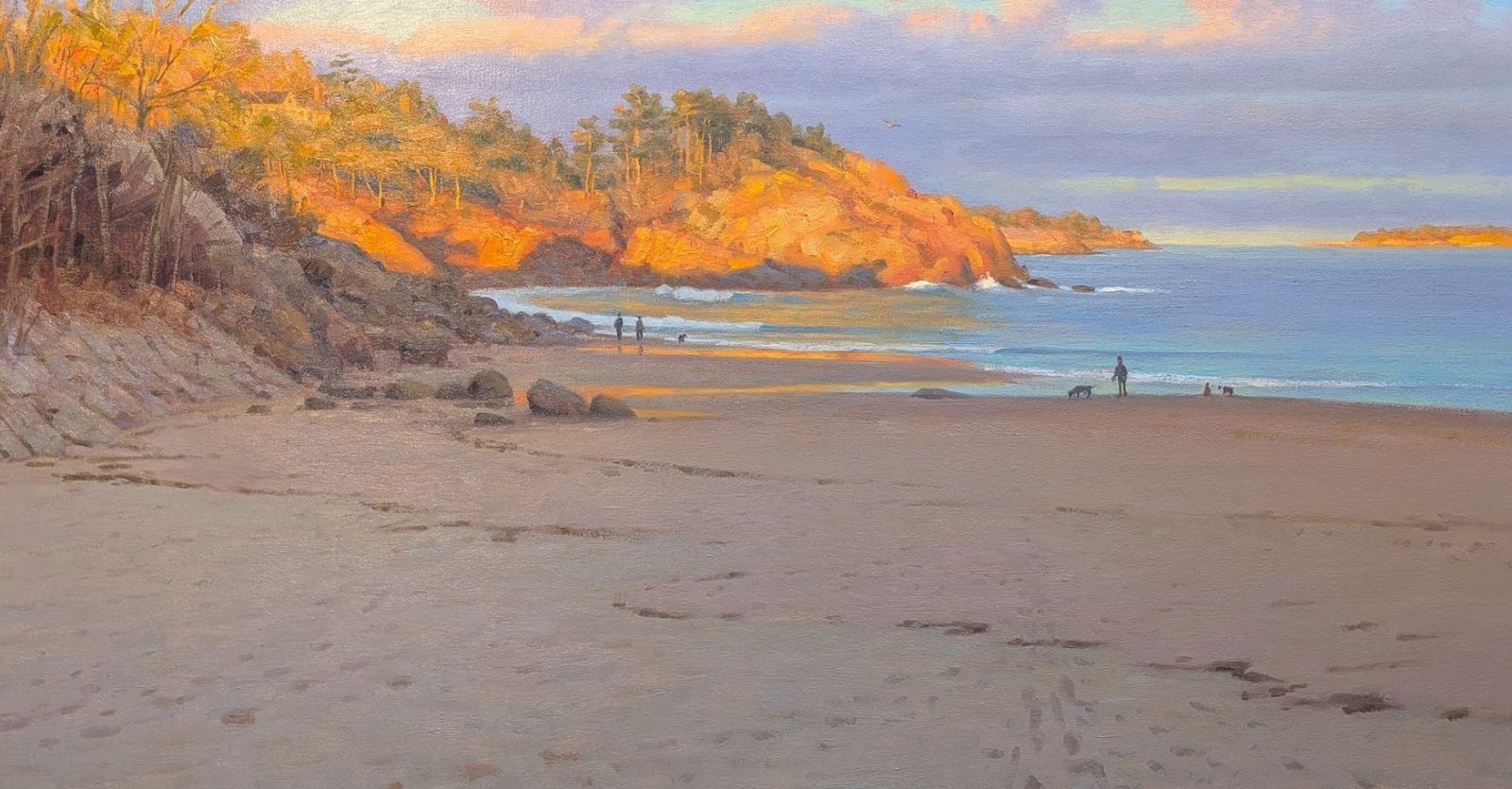 Sam Vokey; Off Season Gold; Oil; Winner of the Howard Curtis Memorial Award for Excellence in Painting