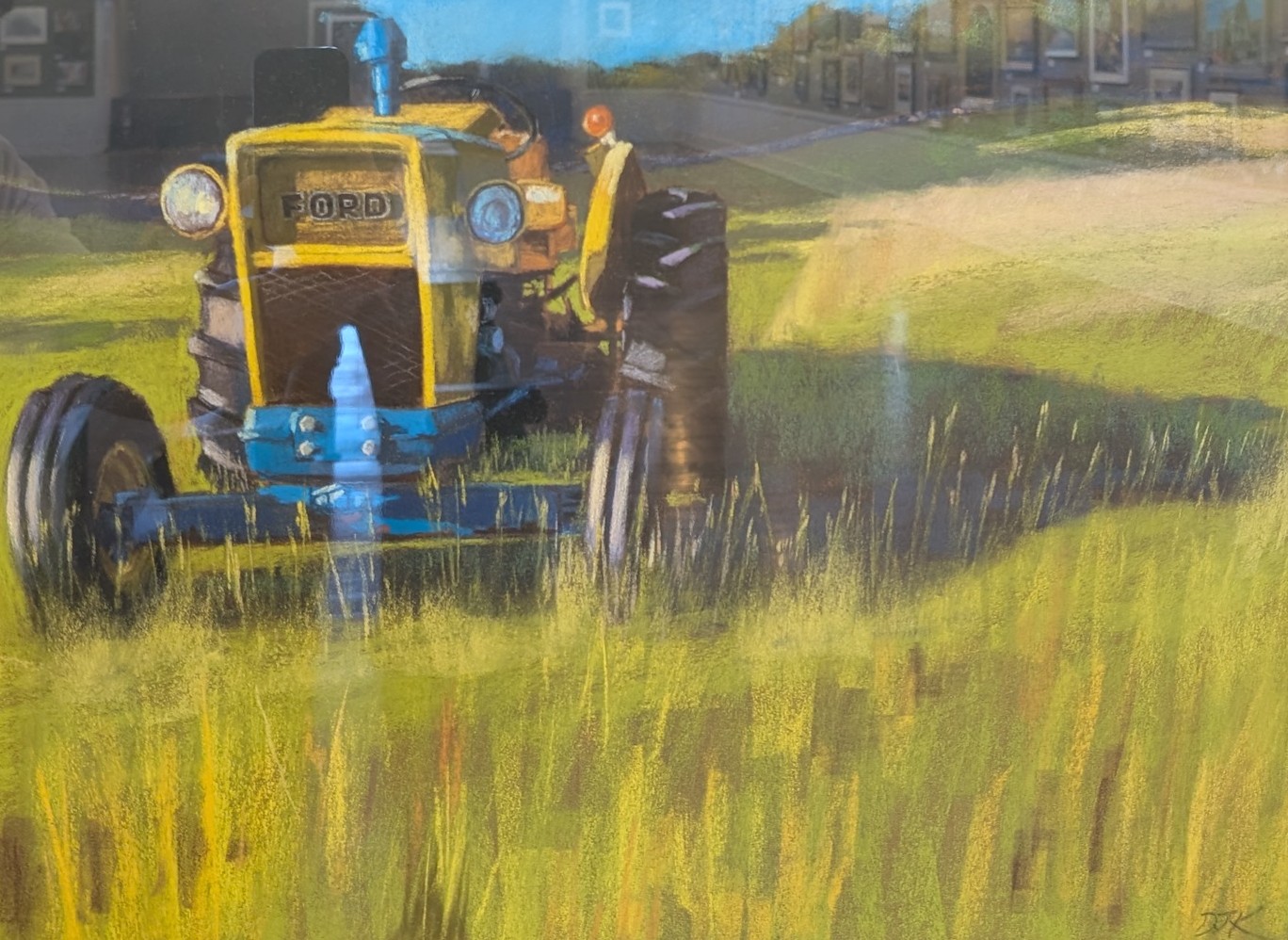 Dave Kaphammer, Yellow Ford, Winner of the Terry Ludwig Pastel Award for Excellence in Pastel
