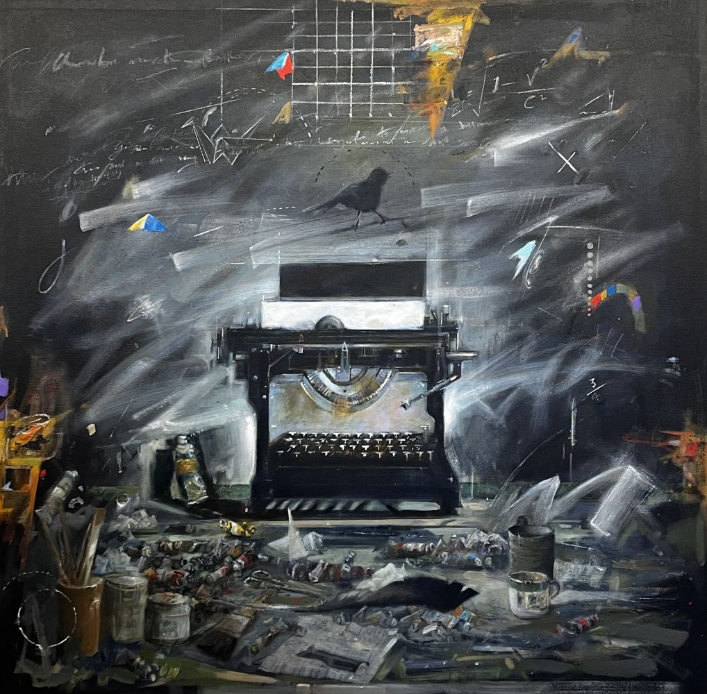 Patrick Mccay | A TYPE of Painting II | Oil | Winner of the Helene Pierce Memorial Award | for Excellence in Any Medium, Given by NSAA