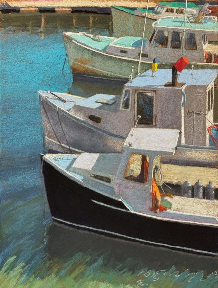 David Kaphammer | Rockport Harbor | Pastel | Jackson Richeson & Co., Inc. Award for Excellence in Pastel