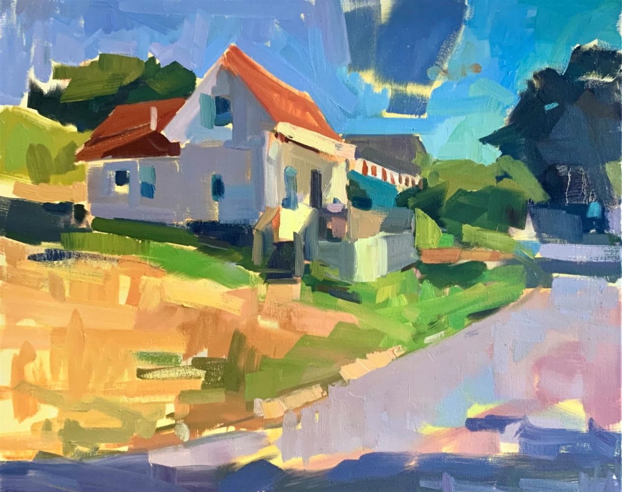 Vanessa Michalak | Pemaquid Beach House | Oil | Honorable Mention
