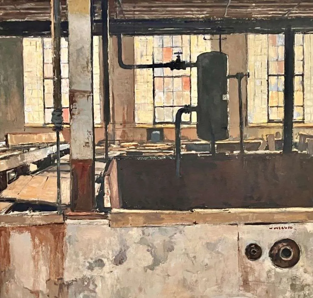 Jeff Weaver | Cape Pond Ice Interior | Oil | Winner of the Katherine Karnagianis Memorial Award for Excellence in Any Medium