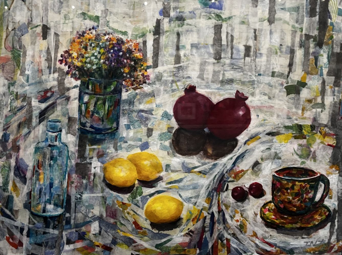 InSun Russell | The Kitchen Table | Mixed Media | Winner of the Margaret Brown Memorial Award for an Outstanding Work of Art