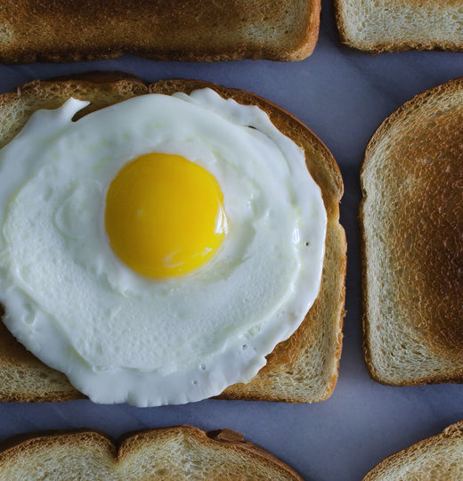 egg on toast