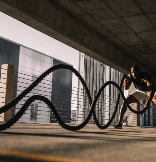 Man exercising
