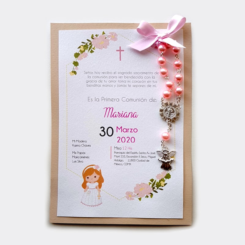 Ideas Para Bautizo De Ni a 2020 Bautiz invitaci n ni o bautiz invitaci