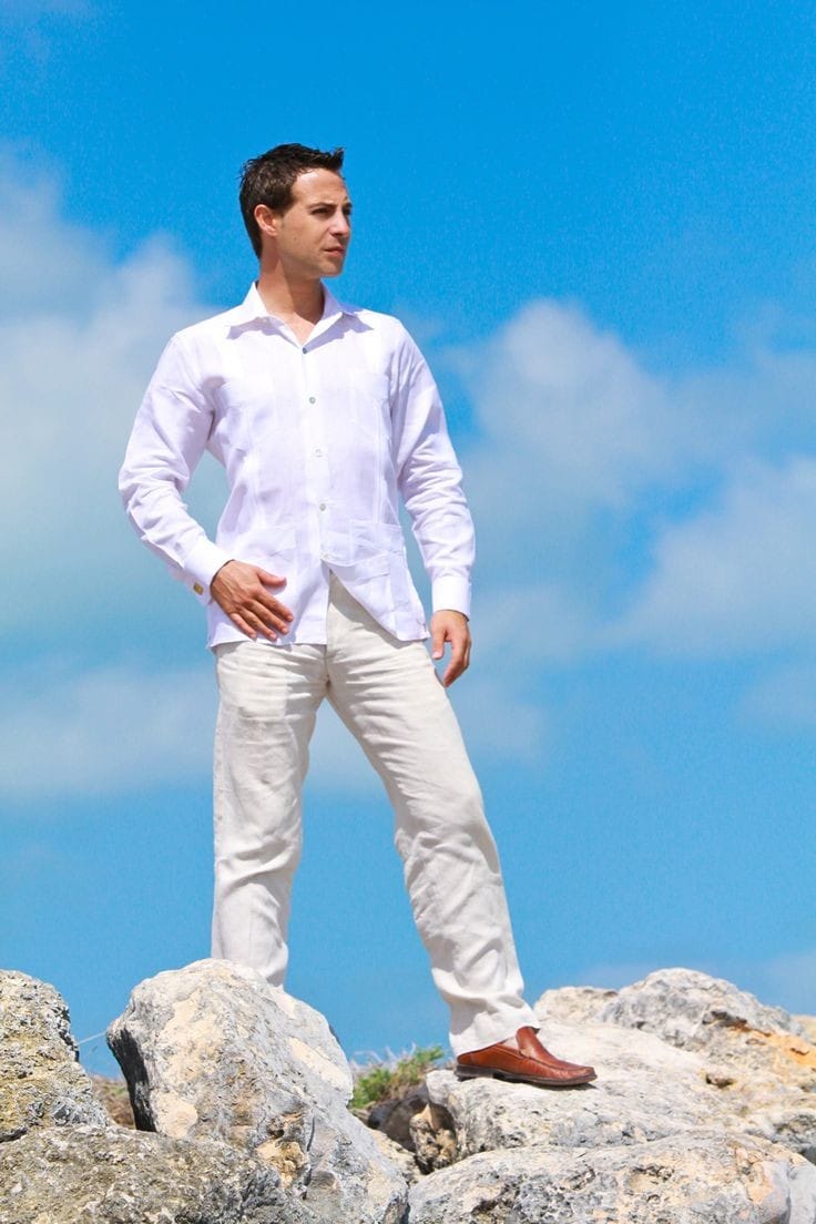 ropa para boda de playa hombre