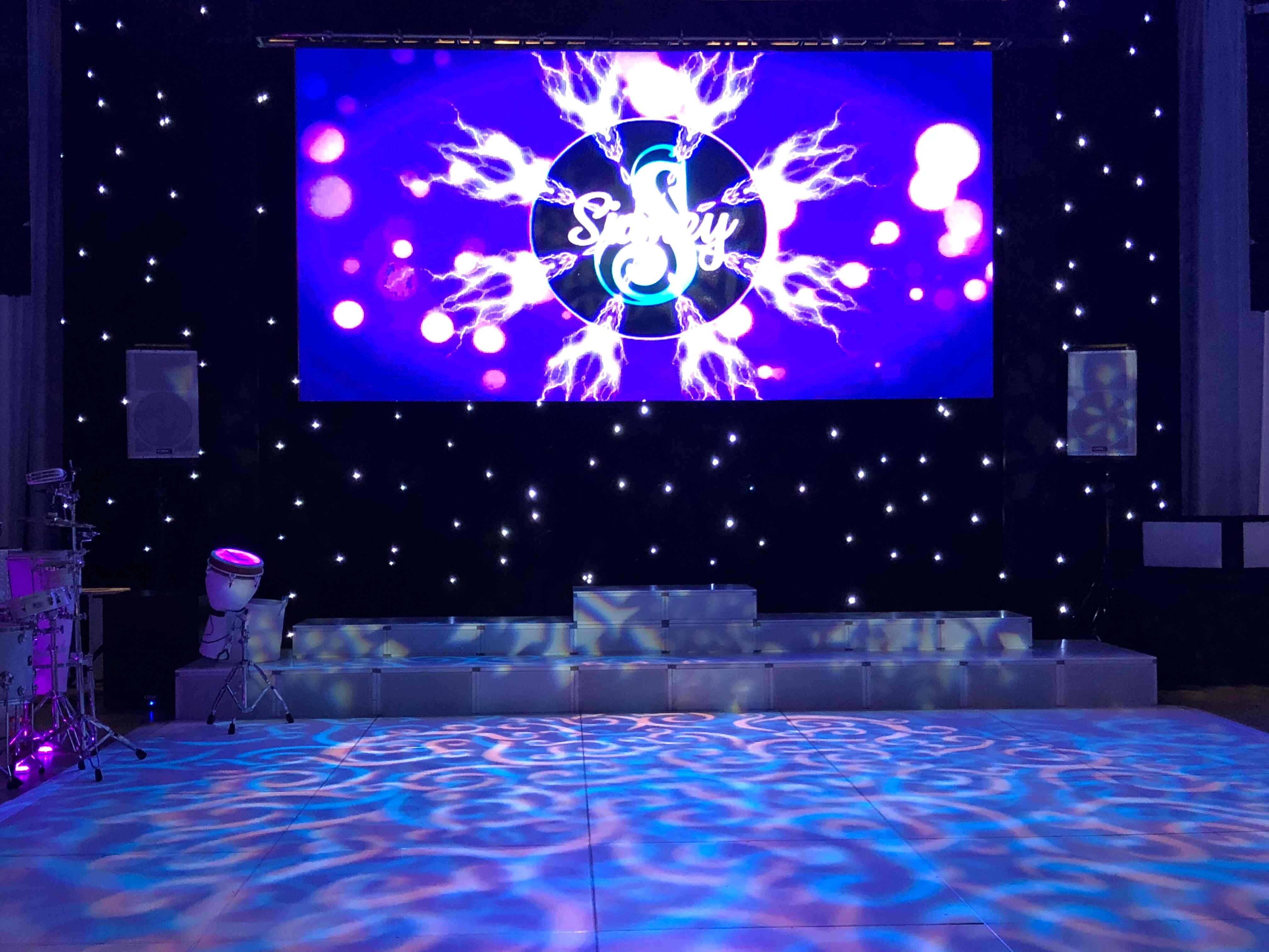 What are the advantages of using ambient light sensors in LED panels for different environments?