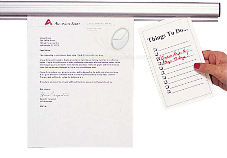 GripAStrip® Display Rails by Advantus®