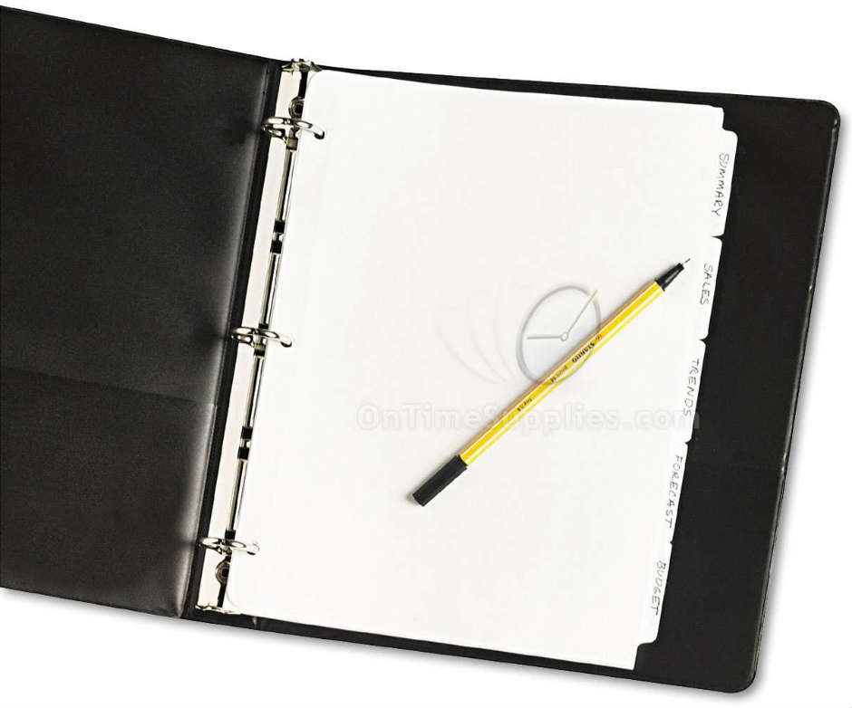 AVE11506 5 Tab Dividers
