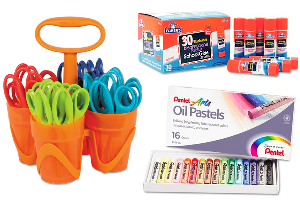 Art Supplies by Fiskars, Elmer's & Pentel!