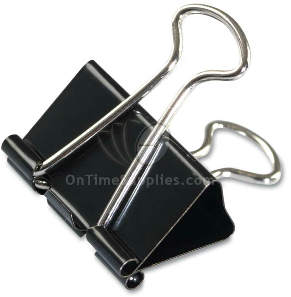 medium silver binder clips