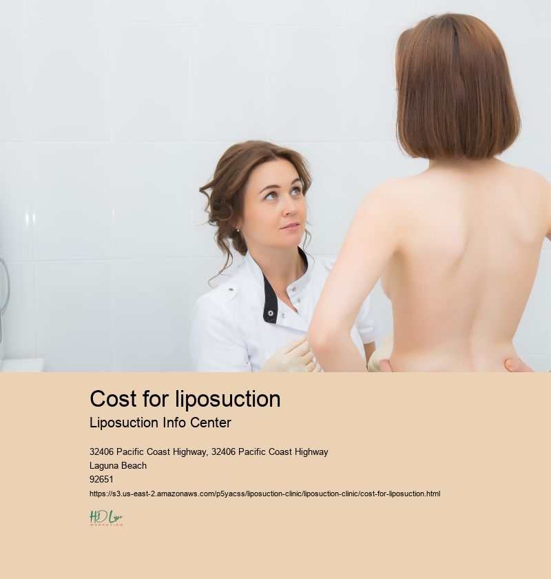 cost for liposuction