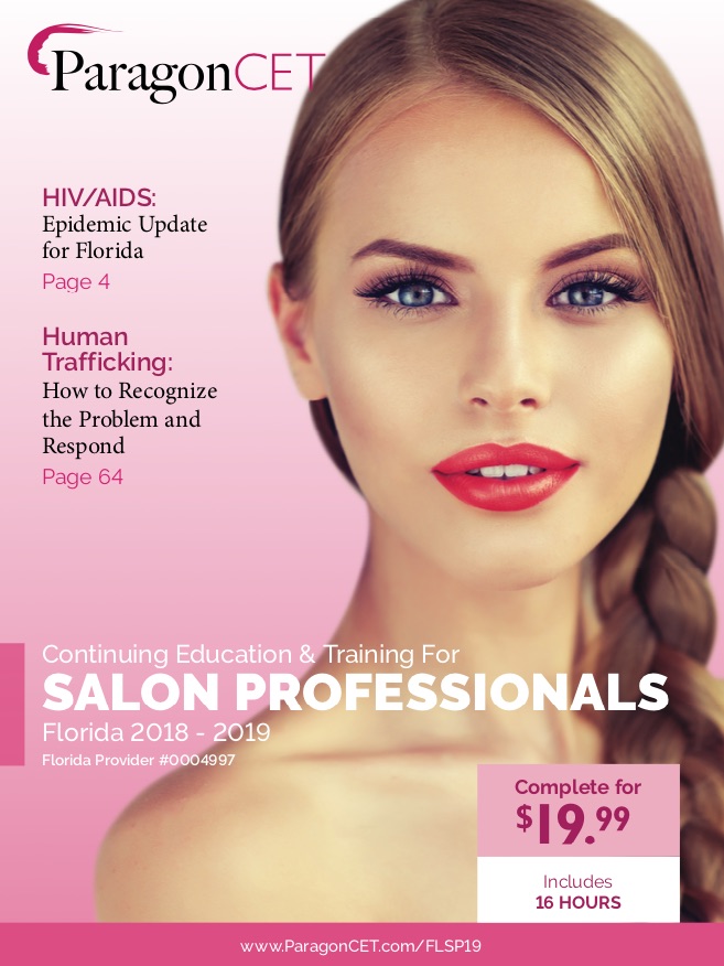 16-Hour CE Course for Florida Salon Professionals (Includes Violence and Trafficking Electives)