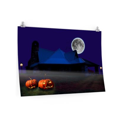 Halloween Night Pumpkin Jack O Lanterns Poster