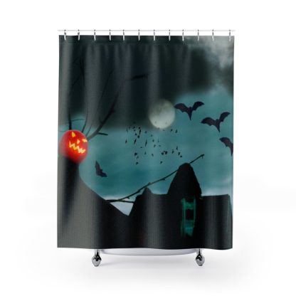 Halloween Scarecrow Shower Curtain