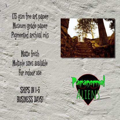 Dark Landscape Gothic Poster, Living Room Art, Creepy Poster, Horror Gift , Goth Wall Art, Creepy Poster - Image 5