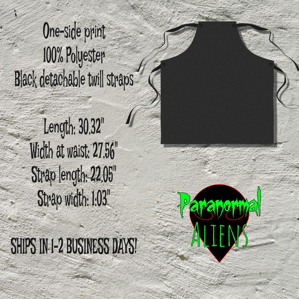 Horror Halloween Apron, Bloody Hand Design, Halloween Costume Cosplay, Baking Apron, Scary Horror Goth Gift - Image 5