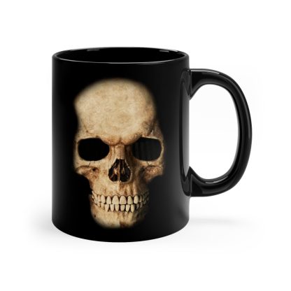 Creepy Skull Face Horror Mug