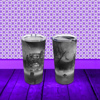 Classic Horror Scene Tumbler