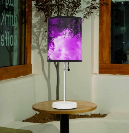 Goth Lamp Gift For Goth Girl Purple Sky Gothic Decor Classic Horror Goth Girl Gift For Her Lantern Halloween Decoration - Image 4