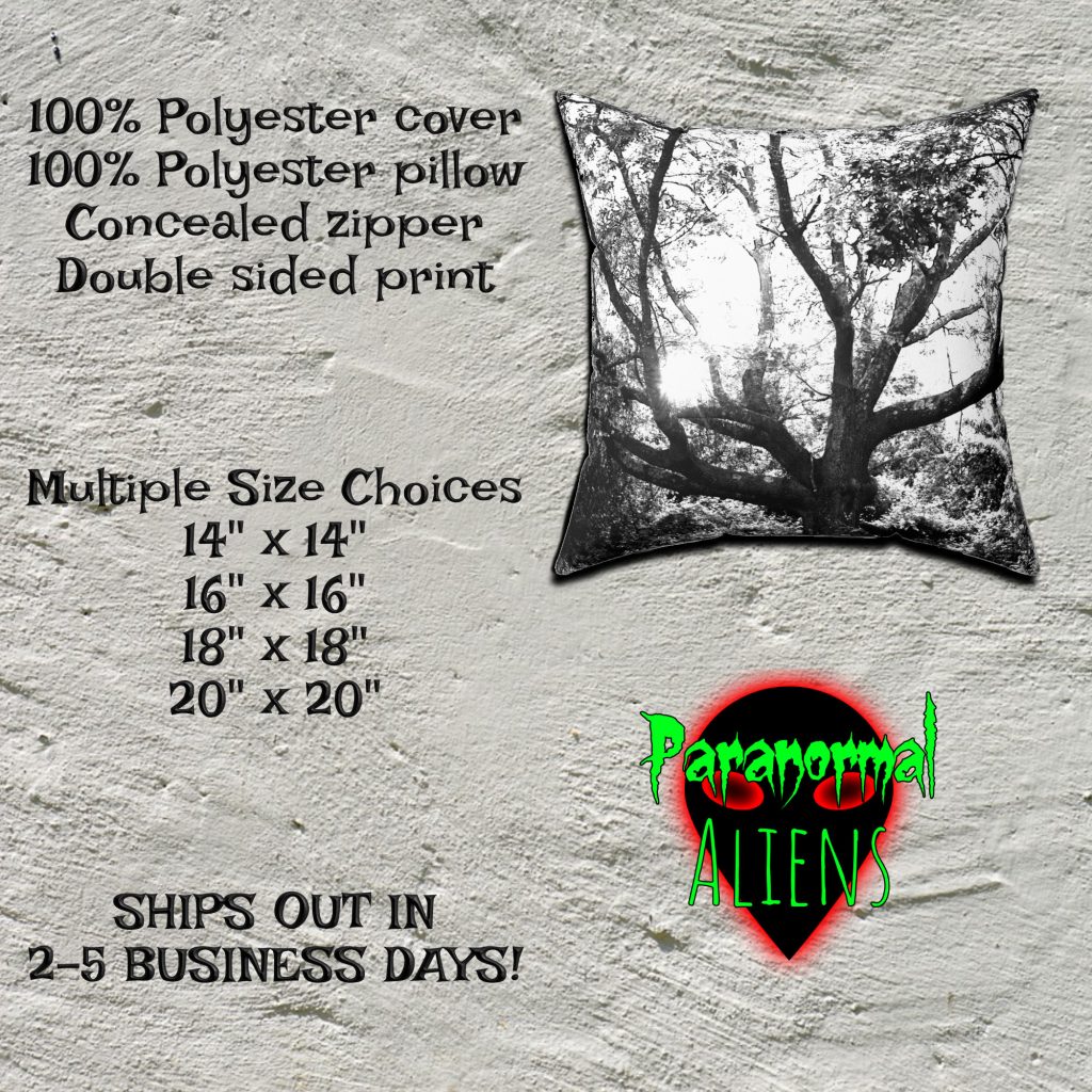 Gothic Pillow, Halloween Decoration, Creepy Tree Spooky Sofa Pillow, Goth Decor - Image 5