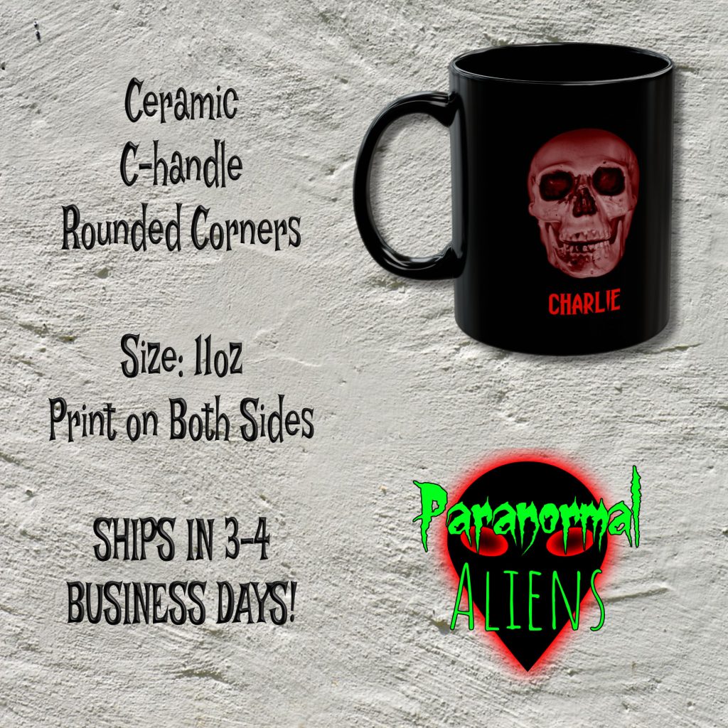 Red Skull Mug, Personalized Custom Text Coffee Cup, Gift For Him, Halloween Horror Lover, Skeleton Mug - Image 5