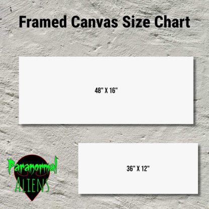 Framed Canvas Wall Art Ancient New England Cemetery, Gift For Horror, Gothic Decor, Dark Landscape, Graveyard Canvas Print - Image 6