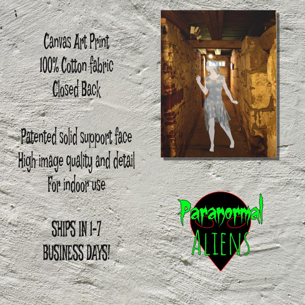 Ghost Girl Canvas Wall Art, Gothic Decor, Goth Gift For Women Men, Horror Canvas Print - Image 5