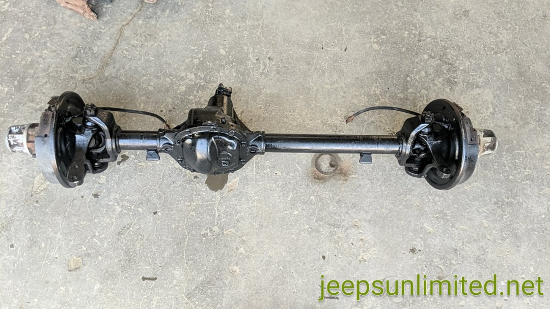 CJ Front Axle Assembly Dana 30 4.27 Gear Ratio Drum Brakes 19721975