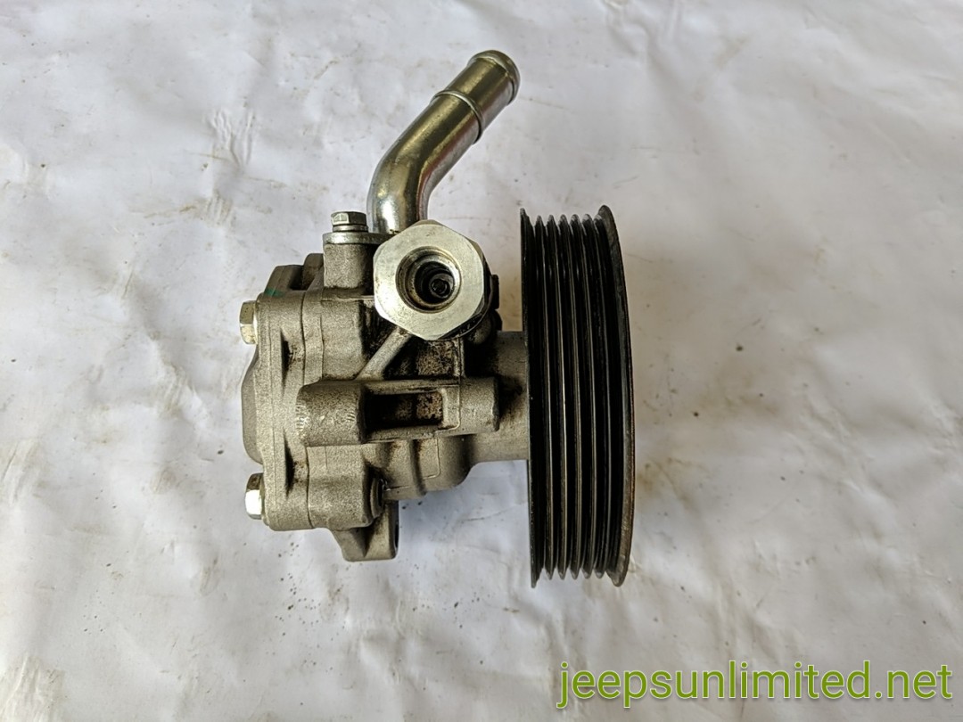 Wrangler JK JKU Power Steering Pump Pulley Assembly 3.6L V6 1218