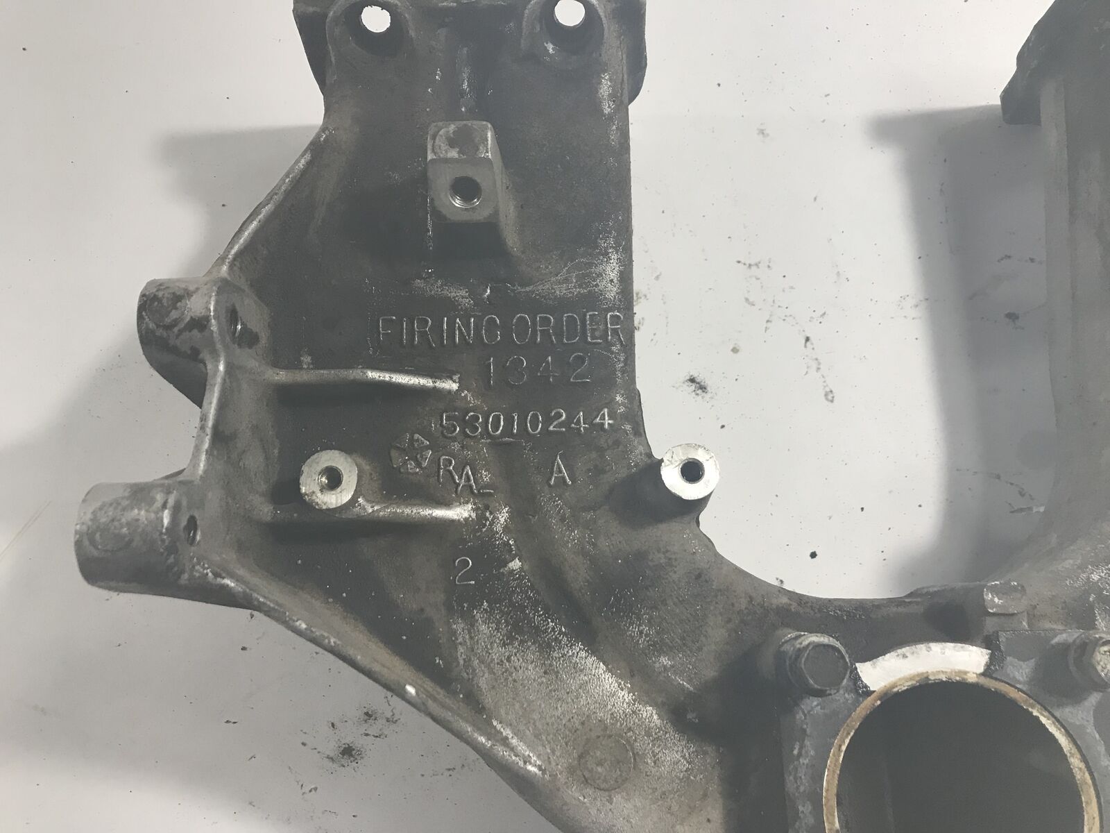 Jeep TJ XJ Air Intake Engine Manifold 2.5L 4 Cylinder 9702 53010244 Parts Breakers Rust